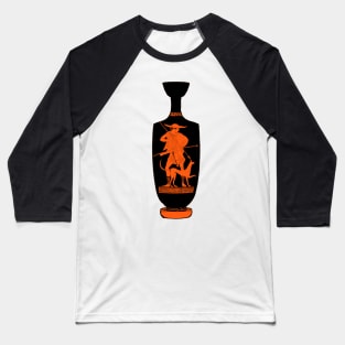 Greek Vase Hunter Kephalos and his Dog Baseball T-Shirt